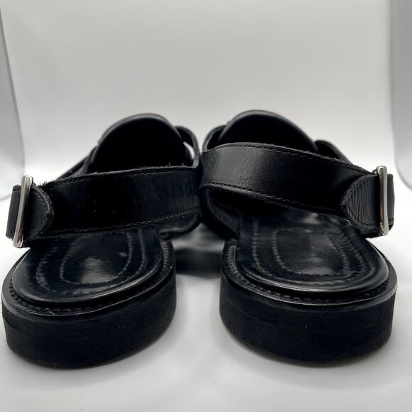 Allen Edmonds Men's Leather Fisherman Slingback Sandals 11 - Picture 12 of 14